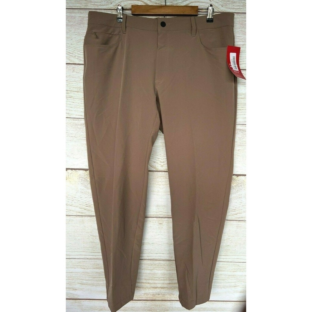 MPG Sport Outdoor Pants Mens 38X32 Brown Boundary UPF 50+‎ Stretch Pants New